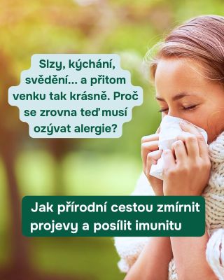 🌸 Jaro v rozpuku, ale Vaše tělo vyhlašuje poplach? 🤧 Pylová sezóna je tady a s ní kýchání, slzení, svědění… 👀Ale...